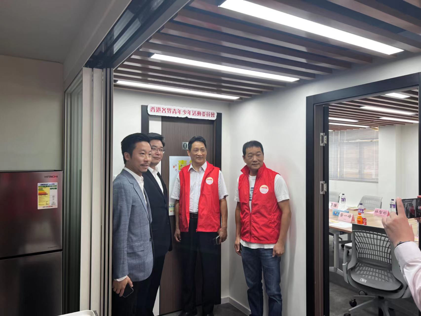 福建團省委書記李騰一行蒞臨的總參觀指導-3