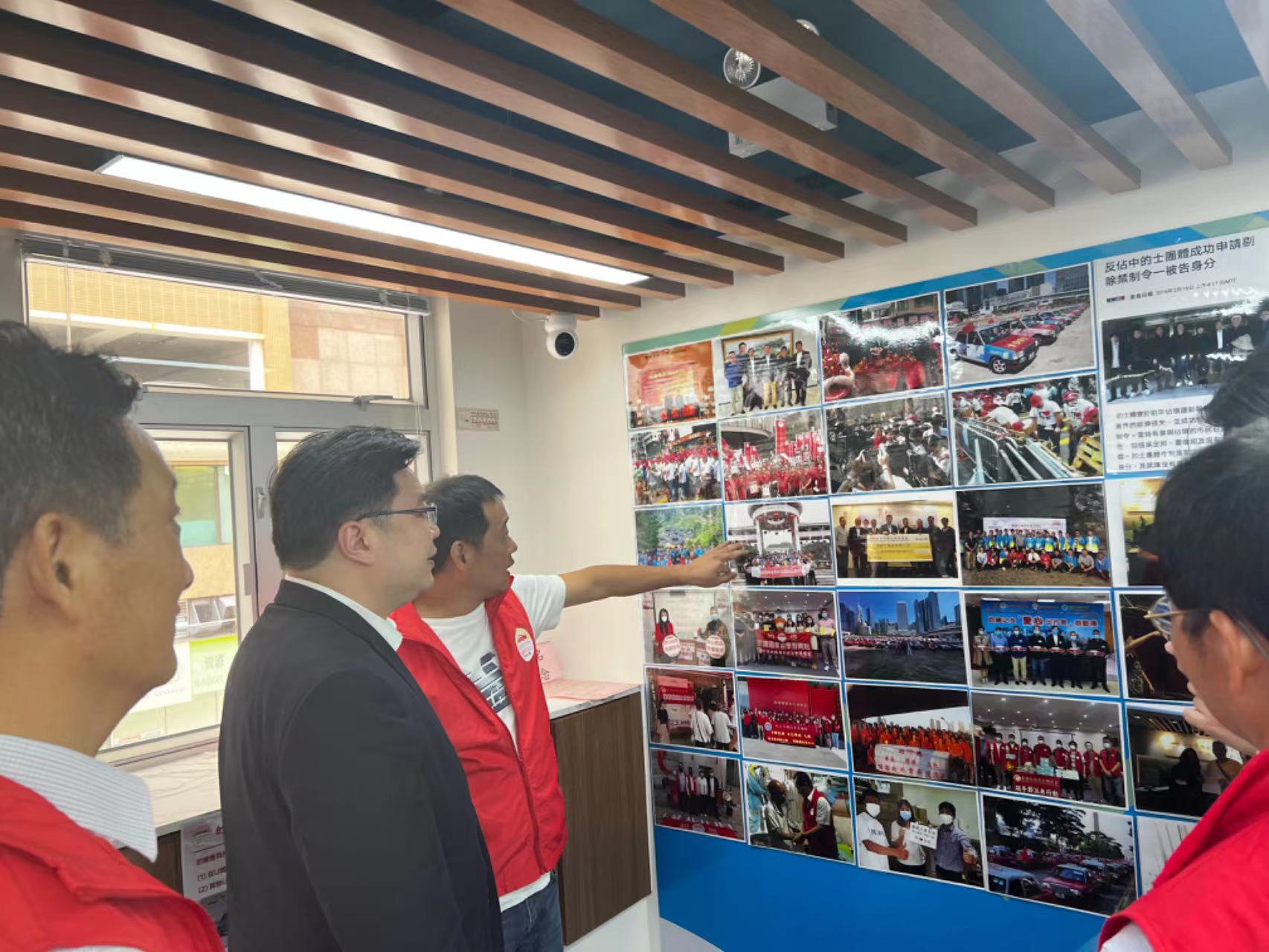 福建團省委書記李騰一行蒞臨的總參觀指導-4